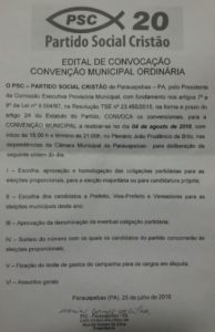 Convenção PSC